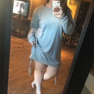 Gray Sweater Dress